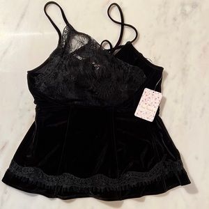 Free People Velvet Camisole